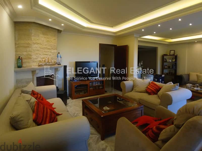 Apartment for Rent | Panoramic View | Jamhhour 2