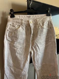 Pull&Bear Straight Fit Metallic Jeans 0