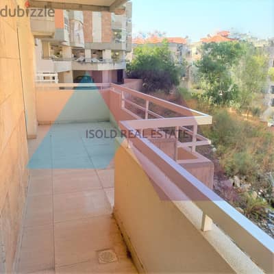 A 165 m2 apartment having an open view for sale in Dikwene/Mar Roukoz