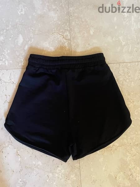 Black Drawstring Shorts 1