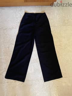 Black High-Waisted Pants