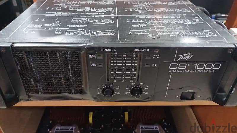 amplifier peavey usa 1000w 1