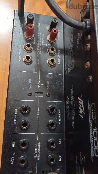 amplifier peavey usa 1000w 3