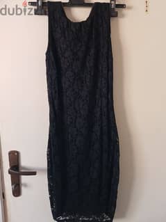 Dress Black Sheer