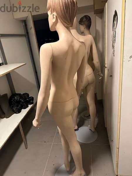 2 mannequin like new 1