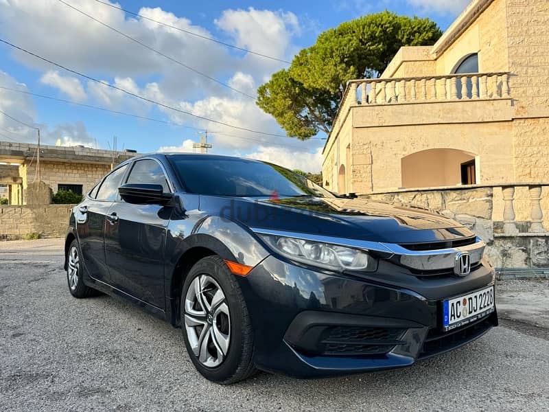 Honda Civic 2016 LX ! التسجيل عالقديم ! 3