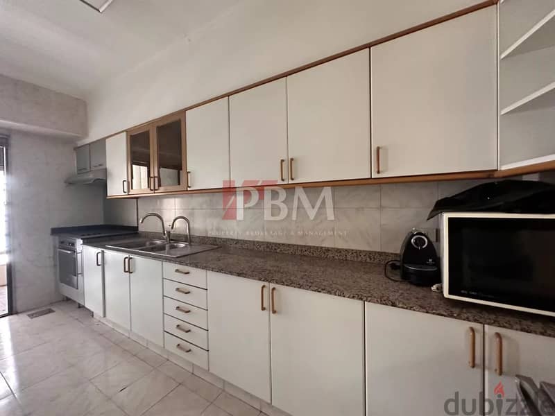 Charming Semi-Furnished Apartment For Sale In Achrafieh | 180 SQM | 5