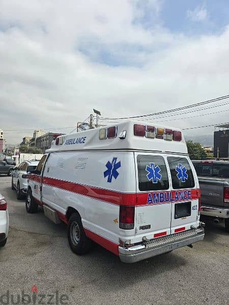 Ford Van 2004 Ambulance سيارة اسعاف مجهزة بل كامل 3