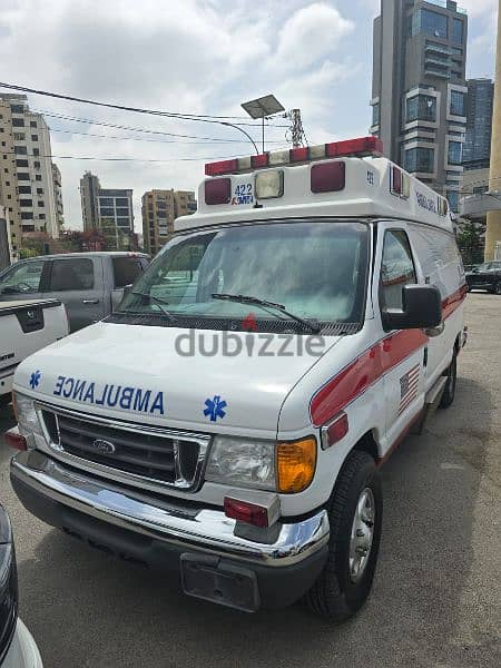 Ford Van 2004 Ambulance سيارة اسعاف مجهزة بل كامل 6