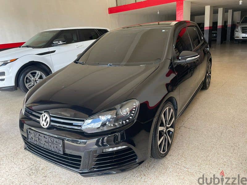 Volkswagen Golf GTI 2014 look R ajnabiye tesjila 3al adim r5is Top car 3