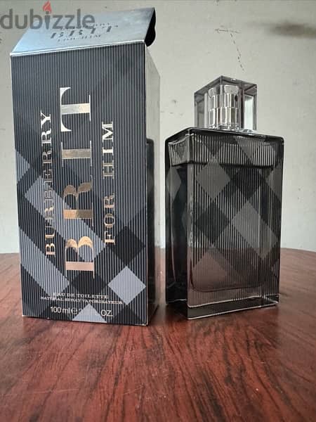 Burberry Brit Perfume 100% Original made in Germany 100 ML for Men 0