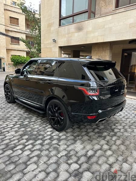 Range Rover Sport V6 Dynamic 2018 black on black & red (clean carfax) 3