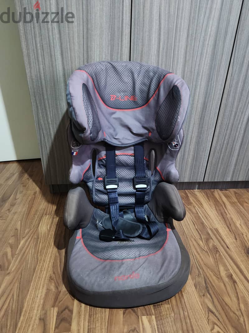 Car seat for 2+ 3