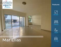 170 SQM Apartment For Rent In Mar Elias شقة للايجار في بيروت #HG982161 0