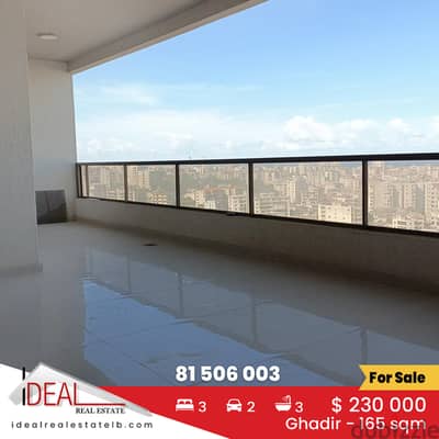 Apartment for sale in Ghadir 165 sqm ref#rs102