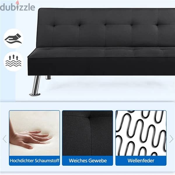 yaheetech sofa bed made in Germany 3