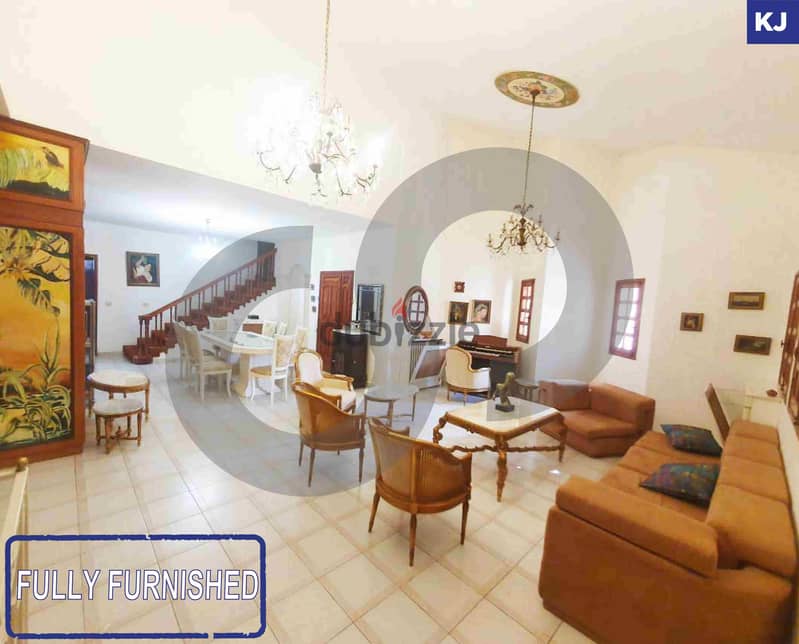 FURNISHED / WITH TERRACE ,GARDEN AND A POOL / IN AJALTOUN . REF#KJ01074 0