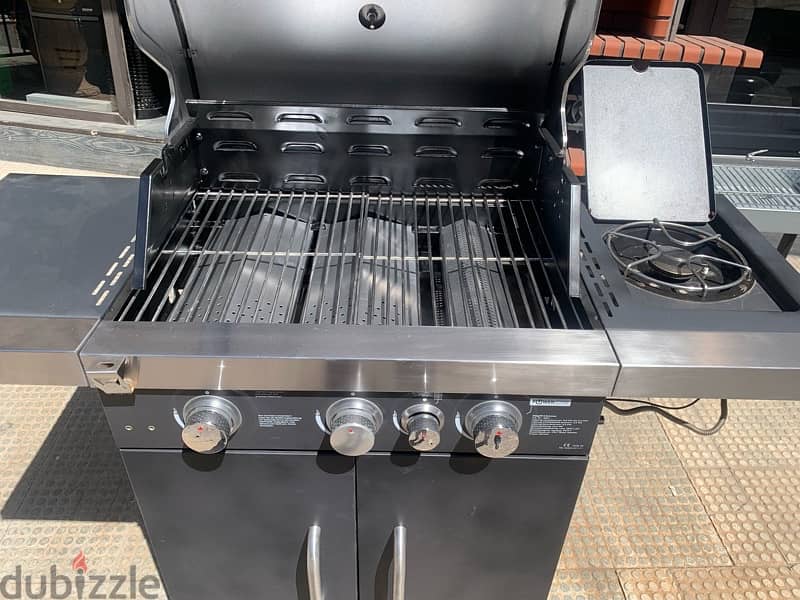 tepro 3 +side burner -gas barbecue 2