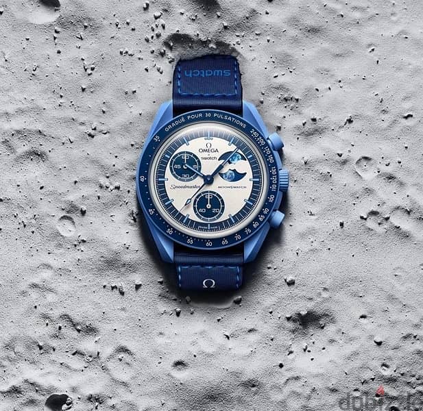 Omega x Swatch Mission to the Super Blue Moonphase 0