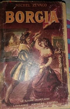 BORGIA - livre très ancien : 1948/1950