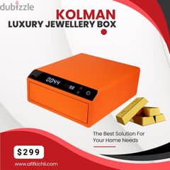 Luxury Jewellery Box with Fingerprint 0