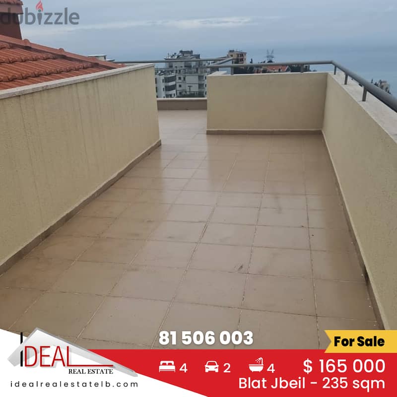 Duplex for sale in Jbeil 235 SQM REF#JH17379 0