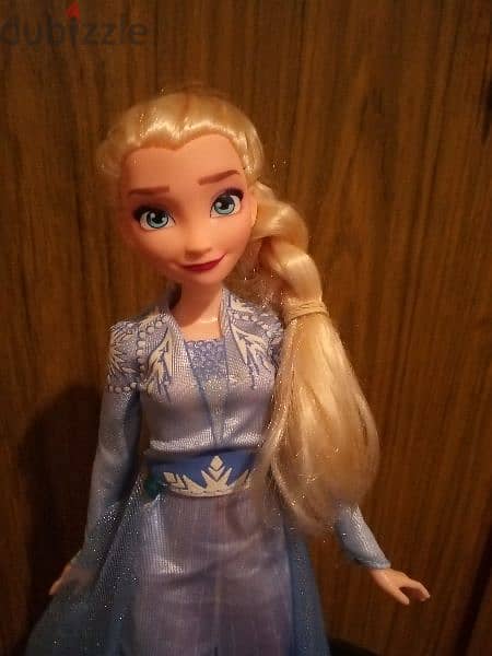 SINGING QUEEN ELSA FROZEN 2 Great doll: Into the unknown, French 5