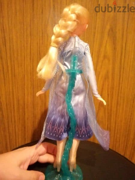 SINGING QUEEN ELSA FROZEN 2 Great doll: Into the unknown, French 3