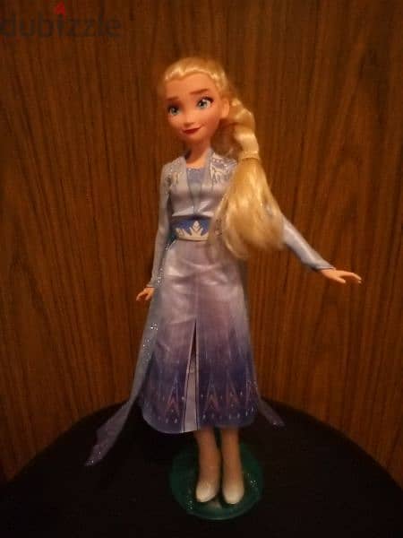 SINGING QUEEN ELSA FROZEN 2 Great doll: Into the unknown, French 4