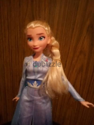 SINGING QUEEN ELSA FROZEN 2 Great doll: Into the unknown, French