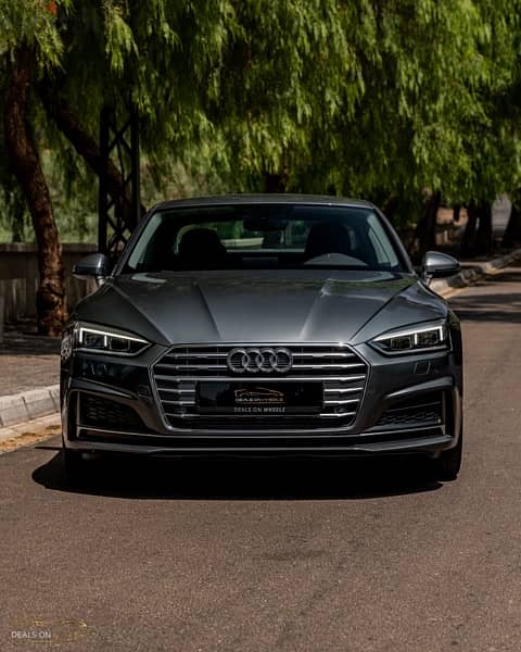 Audi A5 S-Line Coupe 2018, Under Warranty (Kettaneh). Only 18.000Km 4