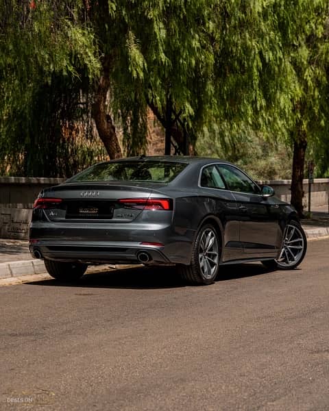 Audi A5 S-Line Coupe 2018, Under Warranty (Kettaneh). Only 18.000Km 19