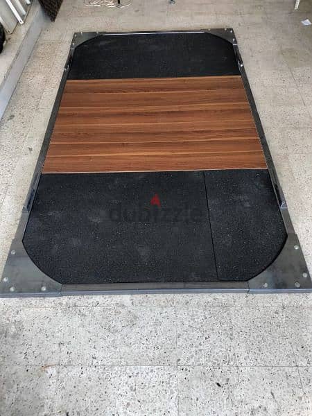 Dead lift platform 03027072 GEO SPORT  معدات نوادي رياضيه مستعمل وجديد 1