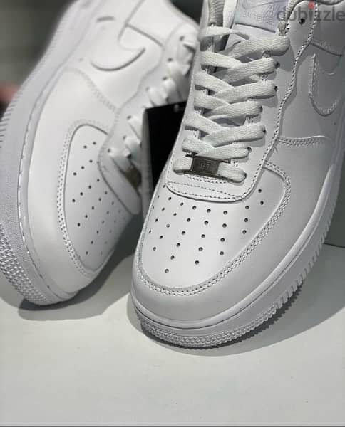 Af1 Full white original fabric 1