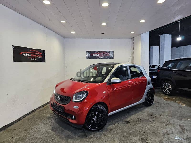 2017 Smart ForFour Passion Turbo 45000 Km Company Source & Maintenance 2