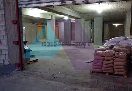 A 650 m2 warehouse for sale in Jdeide -مستودع للبيع في الجديدة