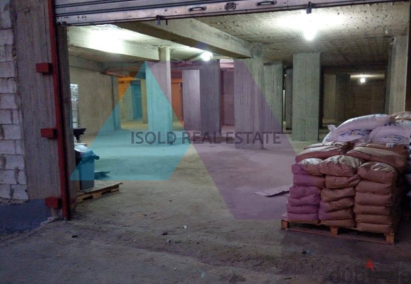 A 650 m2 warehouse for sale in Jdeide -مستودع للبيع في الجديدة 0