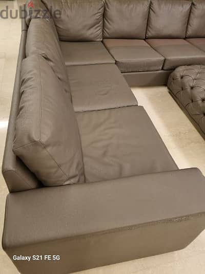 corner sofa leather