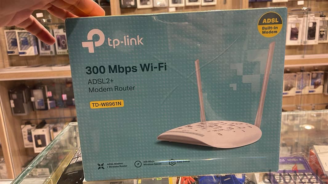 TP-LINK ADSL 2+/TD-W8961N 1