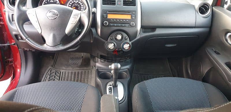 Nissan Versa 2014 f. o ABS AIRBAG like new 9