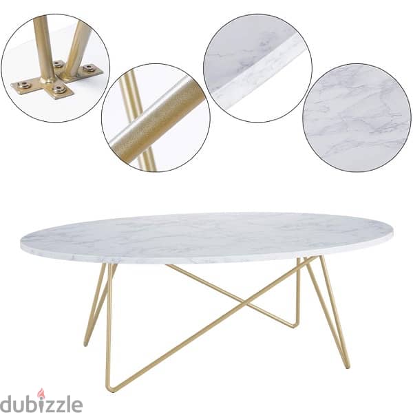 marble and gold coffee table limited edition 2