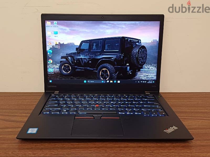 FULL OPTION LAPTOP T470s - SLIM CORE I7 - 16 RAM - BACKLIT-FINGERPRINT 4