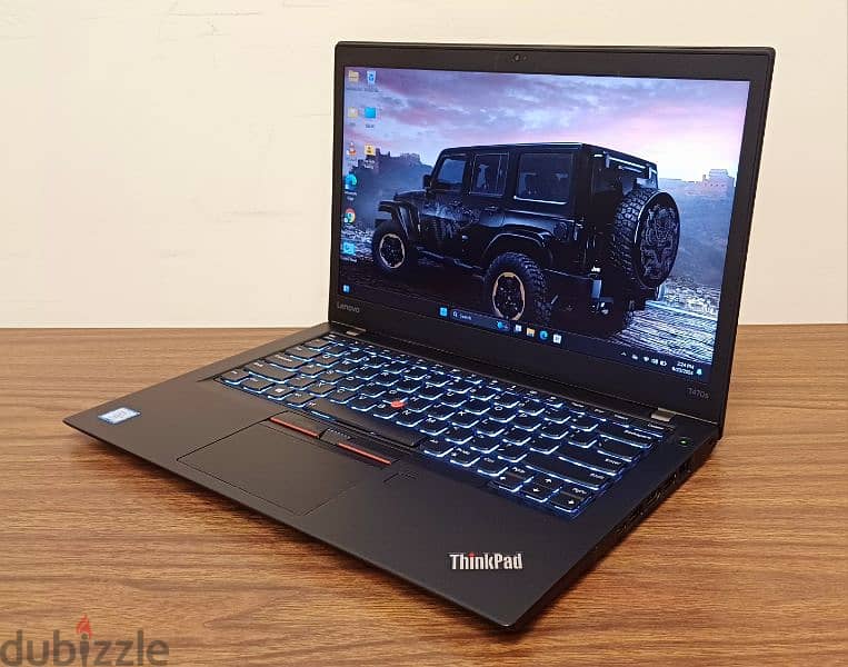 FULL OPTION LAPTOP T470s - SLIM CORE I7 - 16 RAM - BACKLIT-FINGERPRINT 10