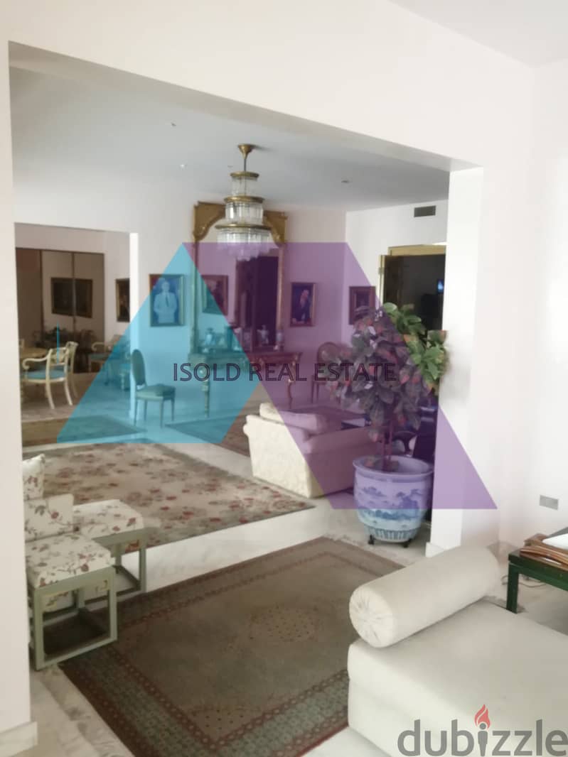 Fully Furnished Spacious 279 m2 apartment for  rent in Hamra 3