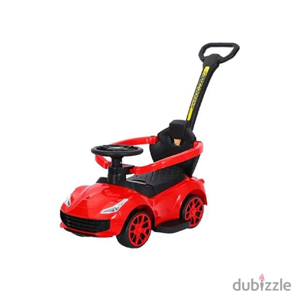 3-in-1 Kids Sport Push Car Ride On 3