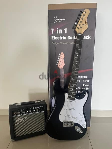 Electric Guitar used 3 times only 2