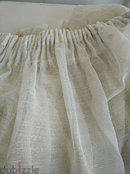 6 white curtains (Made in France) - Not Negotiable 0