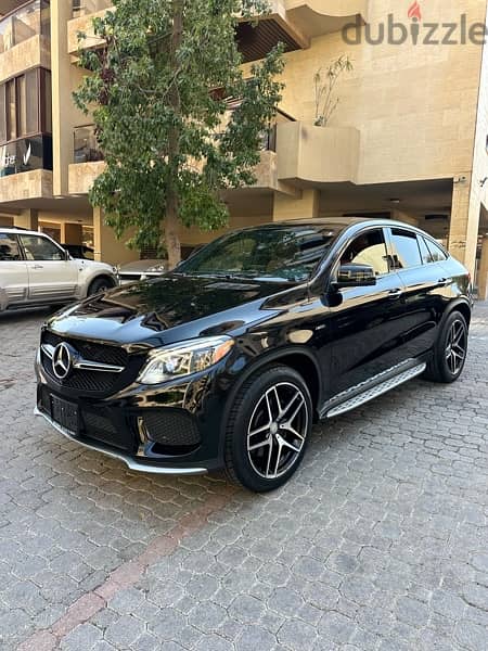 Mercedes GLE 450 coupe AMG 2016 black on basket (clean carfax) 1