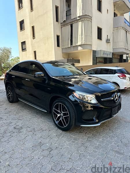 Mercedes GLE 450 coupe AMG 2016 black on basket (clean carfax) 2