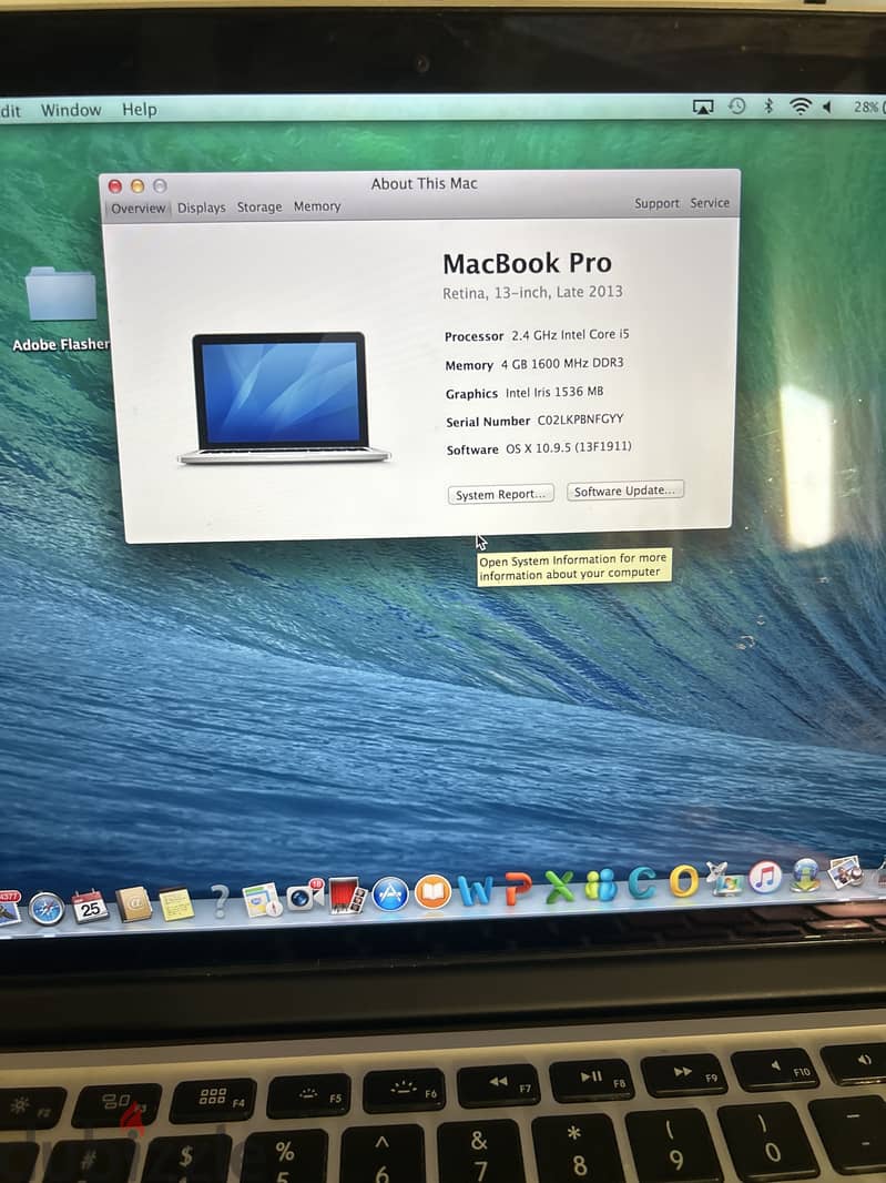 Macbook pro late 2013 retina 2